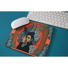 American Girl Black Queen Mouse Pad Home Office Illustrated By Msdre