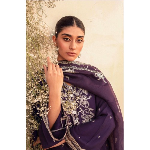 Saanjh Purple Kurta and Dupatta