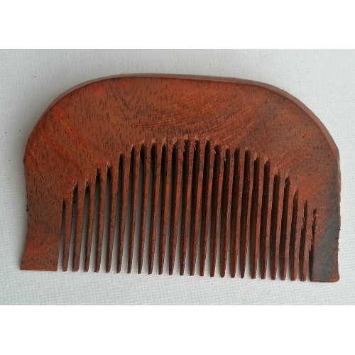 Sikh kanga khalsa singh premium quality curved anti-static red wooden comb os103