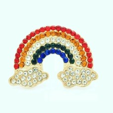 Nhs thank you doctor nurse rainbow pin badge brooch keyworker support pride uk