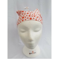 Sikh hindu muslim orange stars bandana head wrap gear rumal handkerchief gift