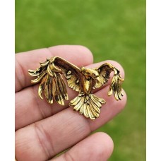 Flying eagle gold or silver plated celebrity brooch designer broach pin k18 new