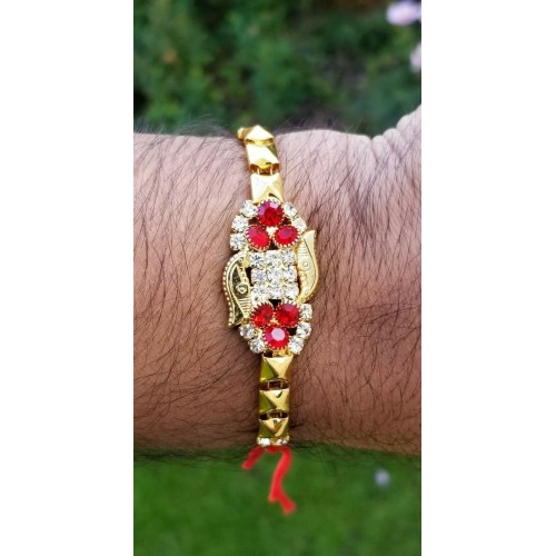 Hindu red thread evil eye protection stunning bracelet luck talisman amulet rr3