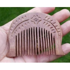 Guru gobind singh's kanga style kuba curved singh sikh kakar wood beard comb mm1