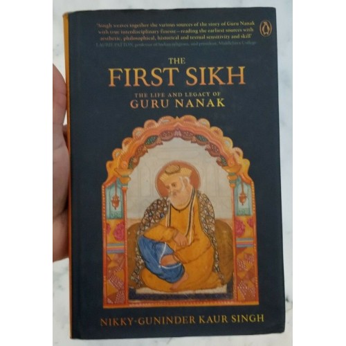 The first sikh the life and legacy of guru nanak english literature book b35 new