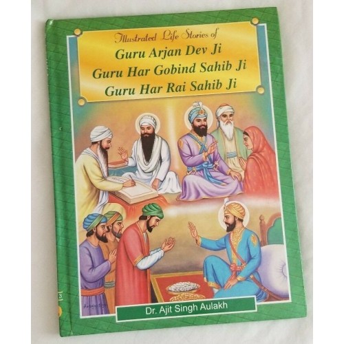 Sikh kids illustrated life stories of guru arjan har gobind har rai english book