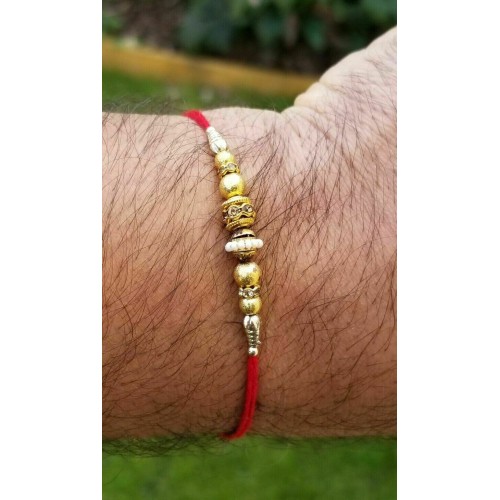 Hindu red thread evil eye protection stunning bracelet luck talisman amulet fg11