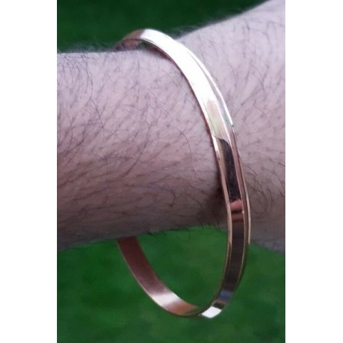 Pure copper kara collar edge punjabi hindu sikh singh khalsa healing bangle cc7