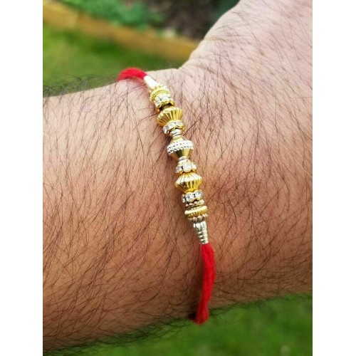 Hindu red thread evil eye protection stunning bracelet luck talisman amulet fg12