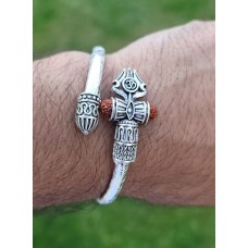 Kaze Fujii Grace Om bracelet Lord Shiva Ohm kara Hindu kada Fuji trident bangle