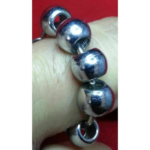 9 steel meditation praying beads healing mala sikh hindu muslims simarna ring m7