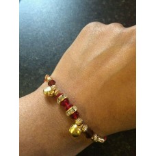 Good Luck Hindu thread with stunning Rhinestones Bracelet Protection Amulets FG1