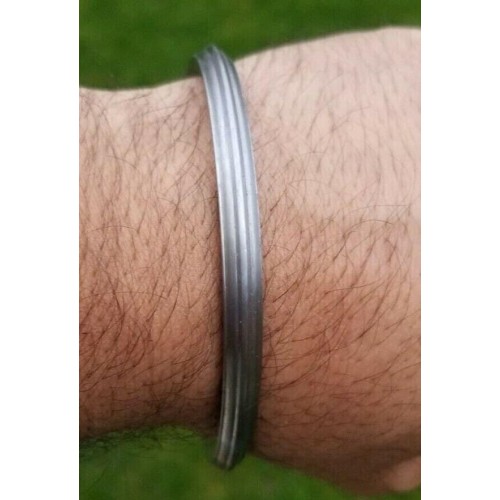 Sarbloh kara authentic sikh kada singh kaur khalsa iron bangle dori bracelet z14