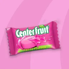 Center Fruit Liquid-Filled Bubble Gum | Fruits Flavour | 20-Pack