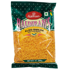 Haldiram Spicy Potato Noodles - Aloo Bhujia (80g, Vegetarian) - Tasty Indian Snack