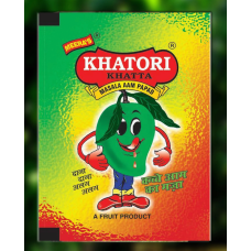 Meera's Khatori Masala Aam Papad | Tangy Mango | 20-Pack | Vegetarian