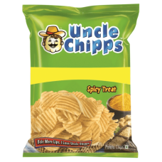 Uncle Chipps Spicy Treats Crisps | 50g | Vegetarian