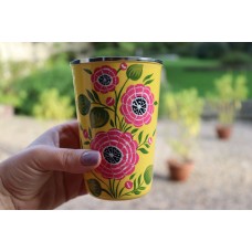 Hand Painted Stainless Steel Tumbler Metal Cup Water Cup