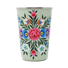 Hand Painted Stainless Steel Tumbler Metal Cup Camping Cup