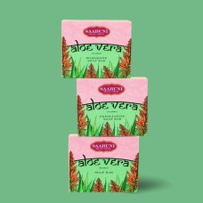 Aloe Vera Handmade Soap Collection Set with 3 Soaps