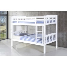 Ashbrook Solid Wood Bunk Bed White