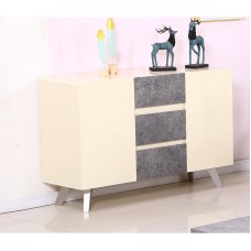 Calipso High Gloss Sideboard Concrete