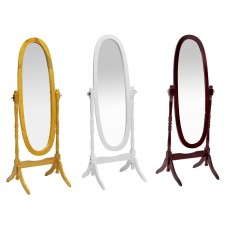 Venessa Cheval Mirror White