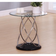 Eclipse Clear Lamp Table