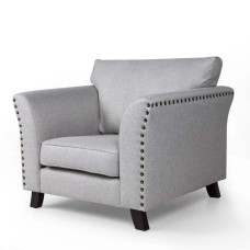 Linton Fabric Sofa 1S Grey