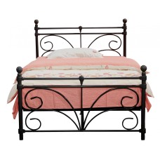 Separo Double Bed Black