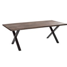 Yale Large 2200 Solid Oak Table Smoked Oil