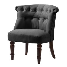 Alderwood Fabric Chair Black