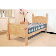 Corona Bed Double High Footend