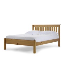 Manila LFE Pine Bed King Size Antique