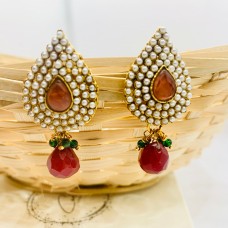 Ruby Pearl Meera Studs