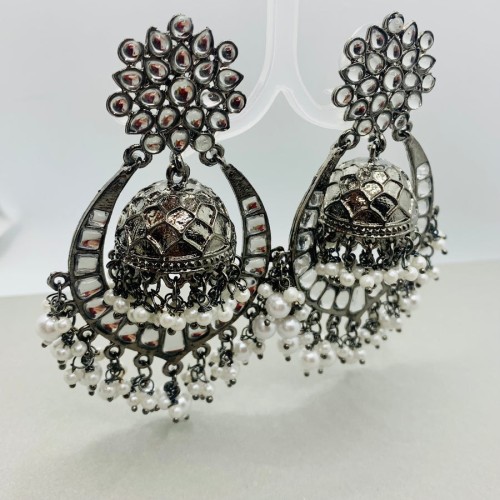 Antique Black Earrings