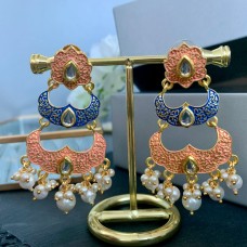 Peach Aarna Earrings