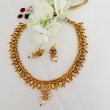 Floral Classic Gold necklace Set