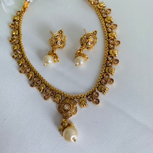 Gold Necklace Set