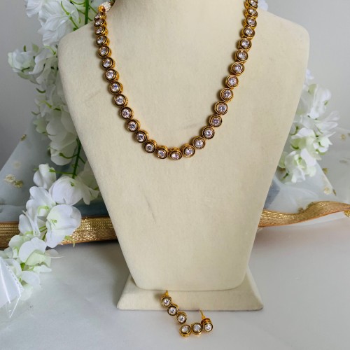 Zirconia Necklace Set