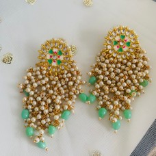 Mint Meenakari Tassel