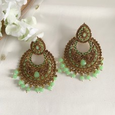 Mint Maang Tika Set