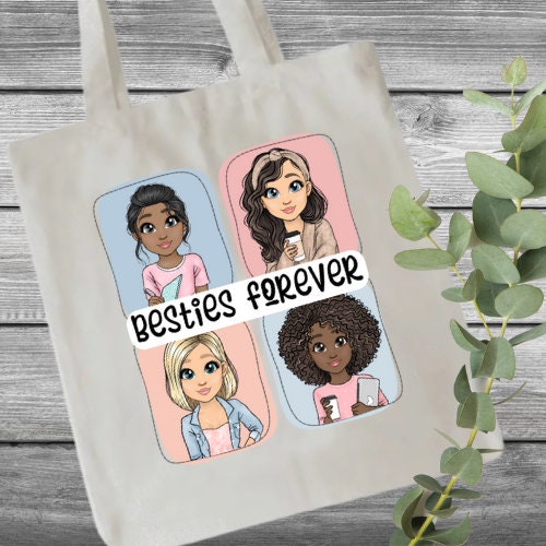 Besties Forever Tote Bag