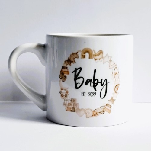 Baby Mug - 6oz - gifts - new parent - new baby