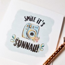 Smile It's Sunnah Greetings Card - Islamic cards - blank cards