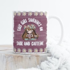 Sabr and Caffeine Mug - 11oz and 15oz - Islamic gifts