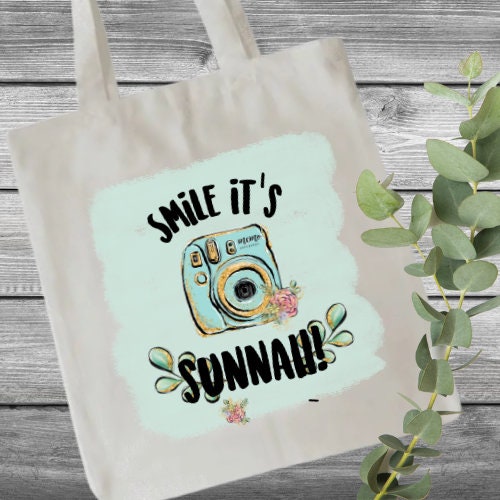 Smile It's Sunnah Tote Bag