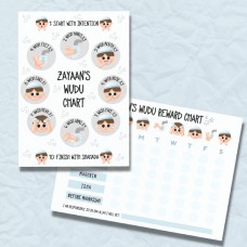 Salaah and Wudu Rewards Charts