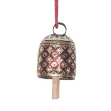 Meenakari Hanging Bell Art
