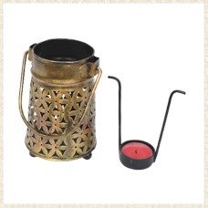 Vintage Tealight Holder Candle-holder Brass Jars